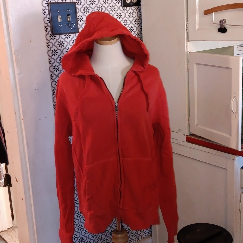 Polo Ralph Lauren red large unisex jacket hoodie